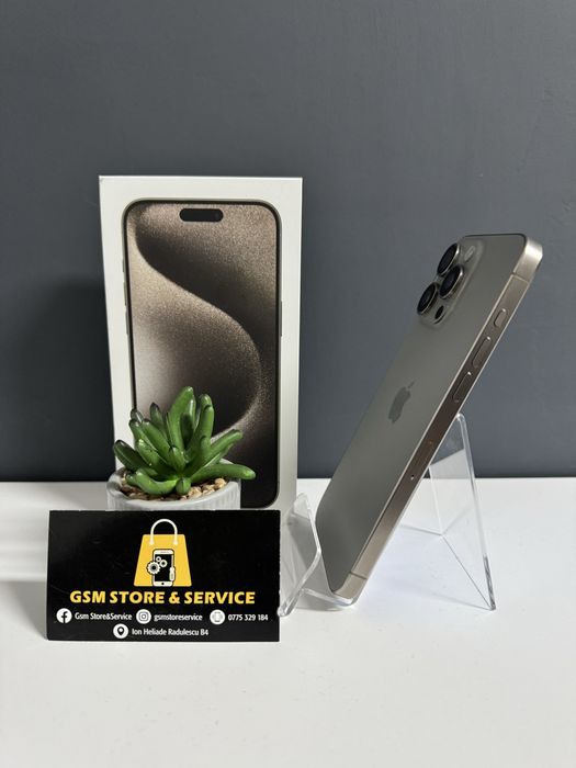Iphone 15 Pro Max 256Gb Garantie Extinsa Gsm Store&Service