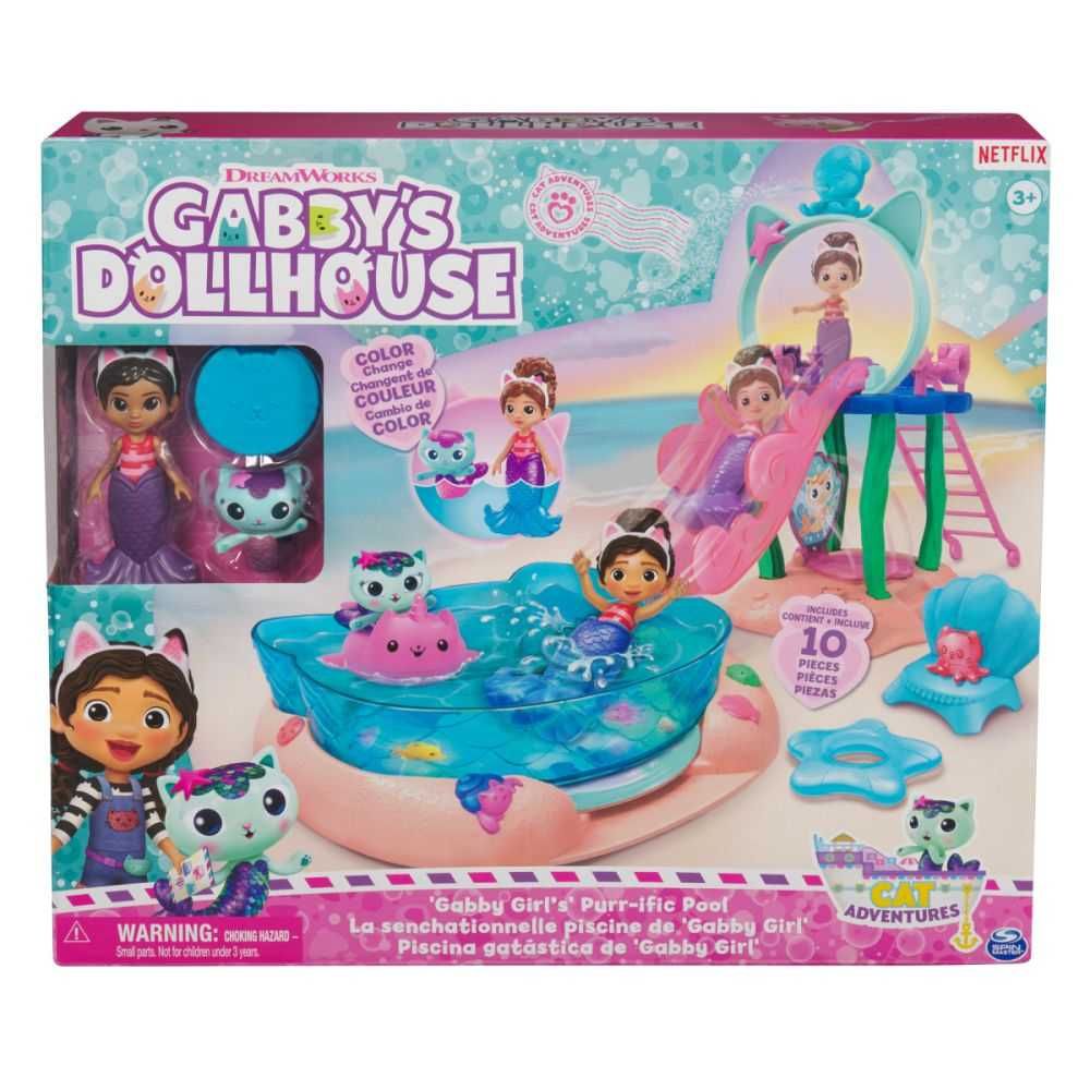 Set de joaca Gabby Dollhouse Piscina