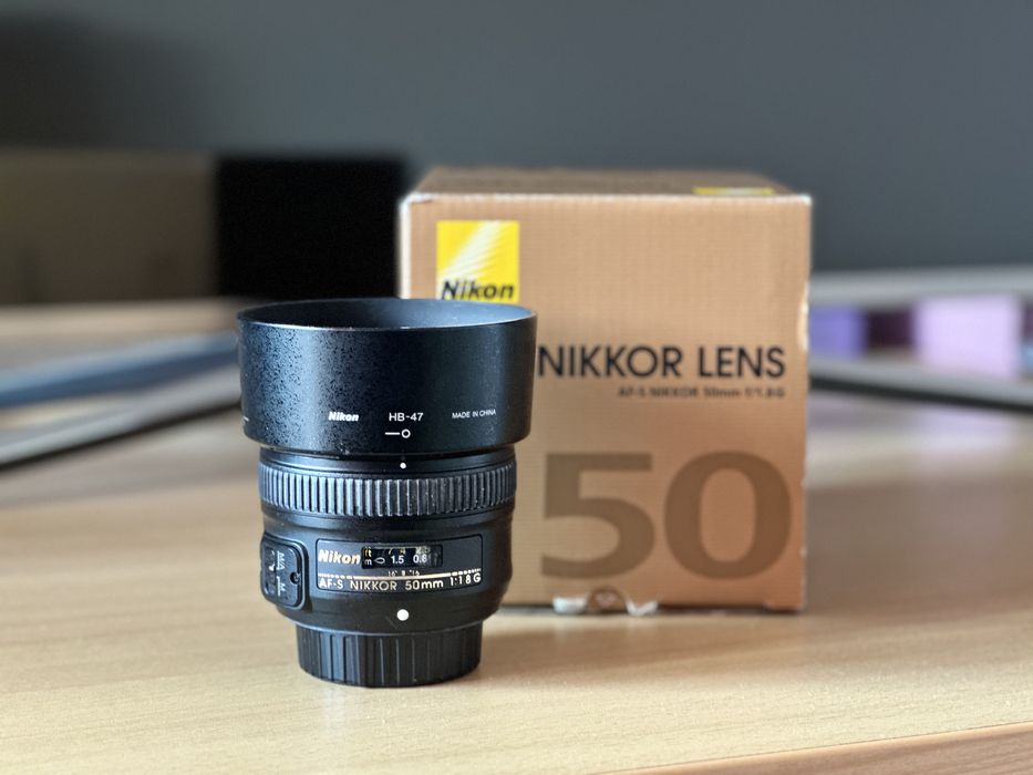 Обектив Nikon AF-S Nikkor 50mm f/1.8G
