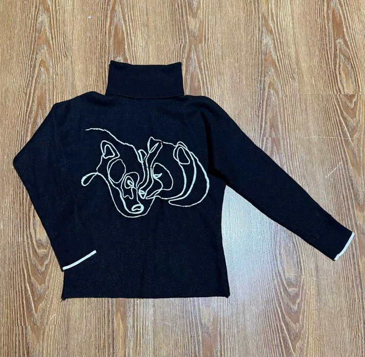 Водолазка белая+подарок