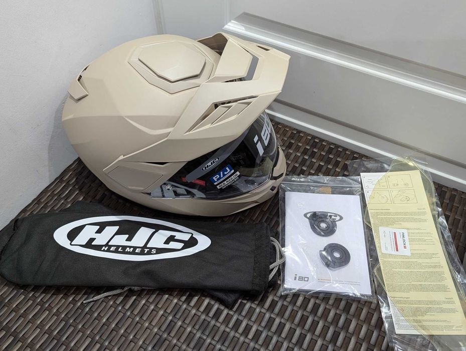 Casca moto HJC i80, marime XS - flip-up, ochelari de soare