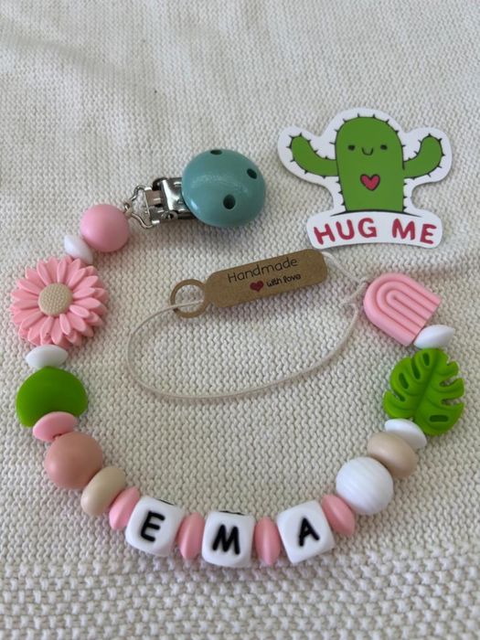 Lantisoare silicon / Lantisoara suzete / Lantisor bebe cadou