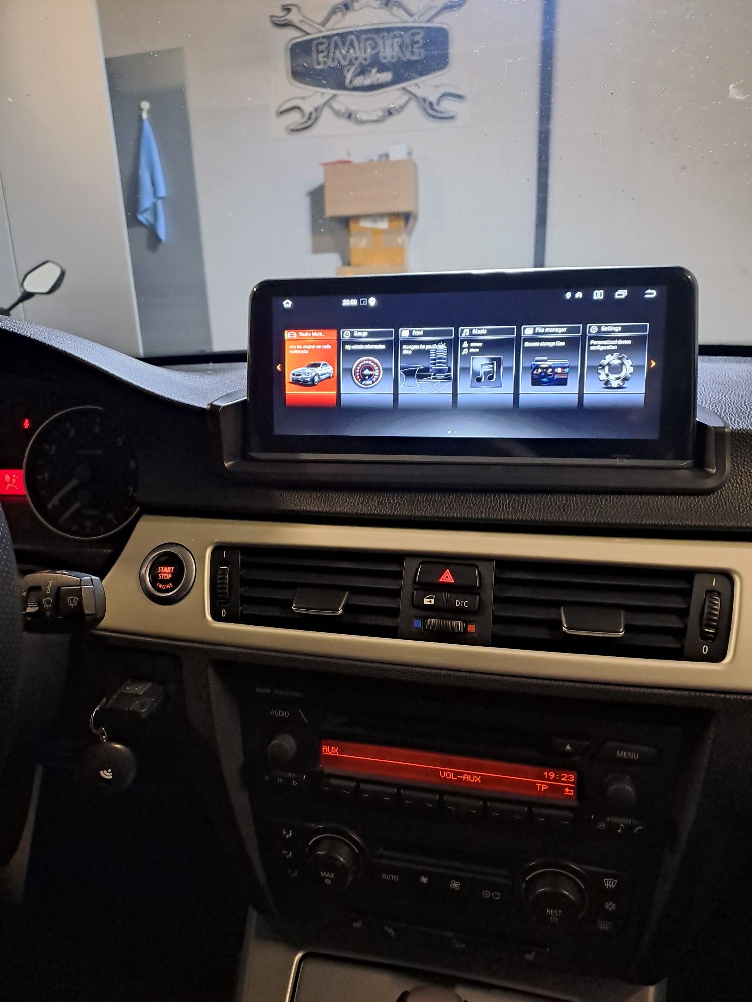 Android 14 Навигация Мултимедия BMW Е90/91/92 4гб 8core БМВ Андроид BM