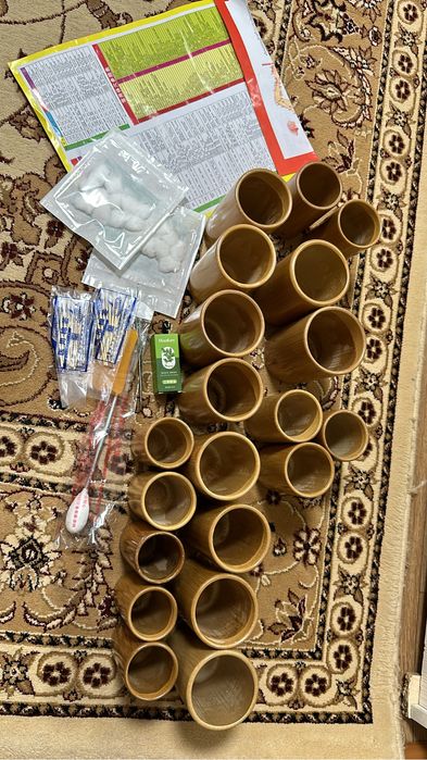 Бамбуковые банки /массаж/вакуумные банки