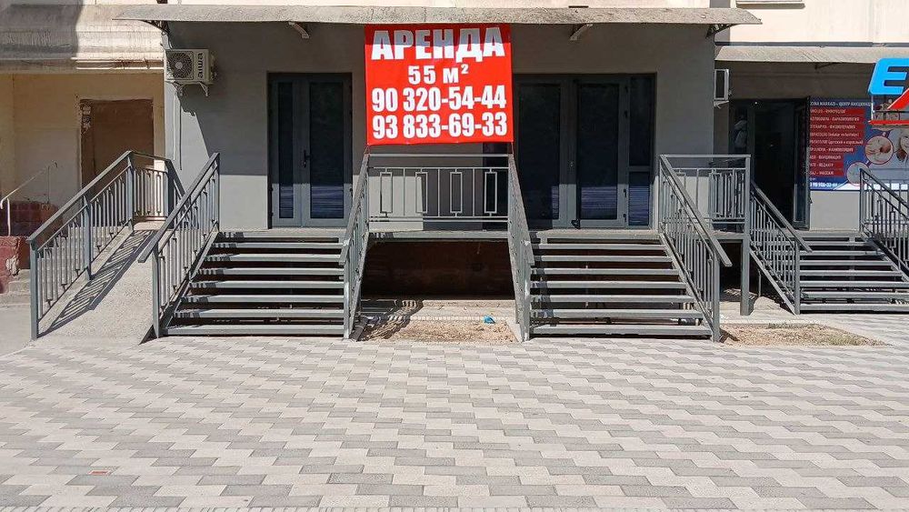 Аренда нежилое Сергели вдоль дороги первая линия  55 кв.м