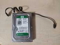 Жесткий диск HDD 1 Tb Western Digita Green.