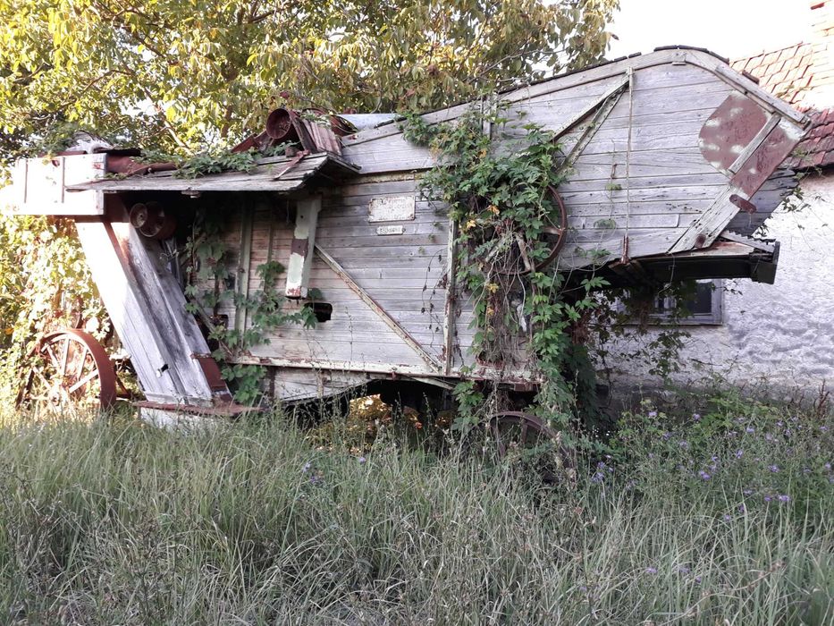 Batoza De Treierat Cereale Foarte Veche
