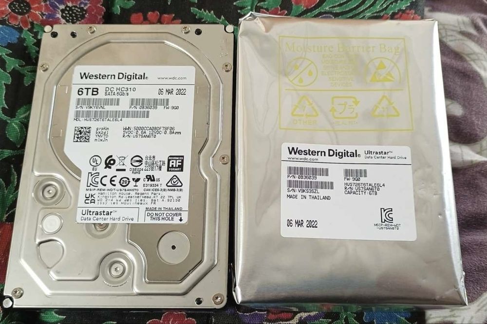 Жесткий диск 6TB Ultrastar