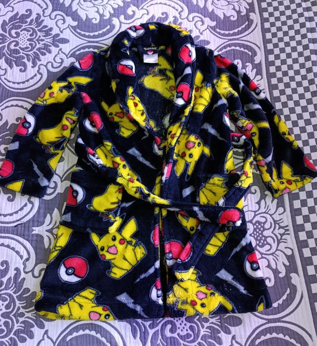 Тёплый халат на мальчика.