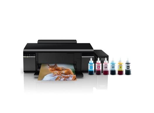 Epson Принтер струйный L805, СНПЧ 6 цветов, Wi-Fi, черный