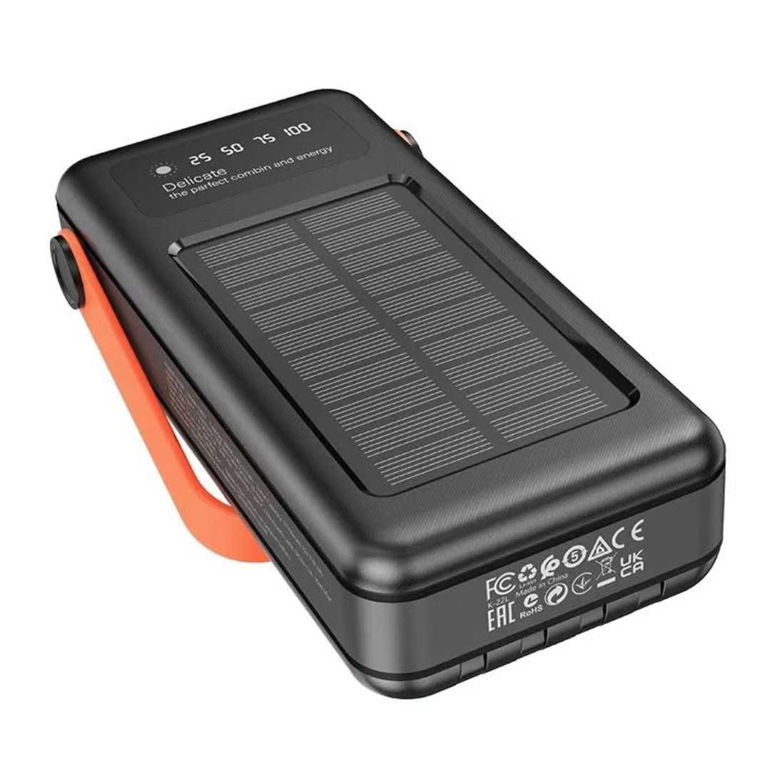 Hoco DB33 Plus Rising Power Bank 30000mAh San Solar 22.5W+PD20W QC3.0