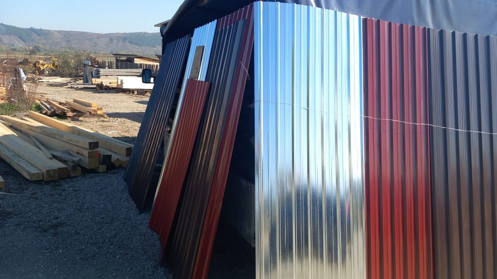Vand Tabla Cutata Zincata Și Colorata Diferite Grosimi
