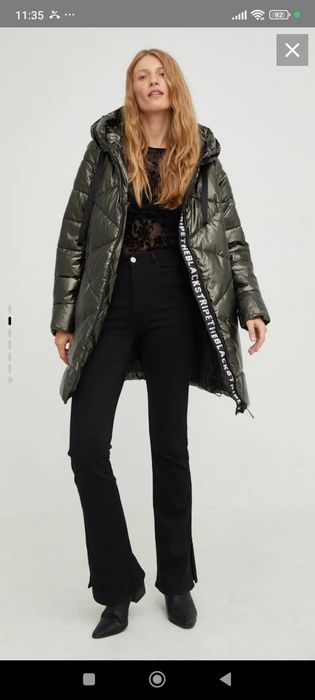 Пухено яке Answer Lab ,цвят милитари