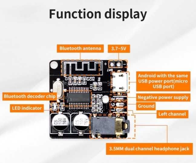 Bluetooth 5.0 модуль VHM-314