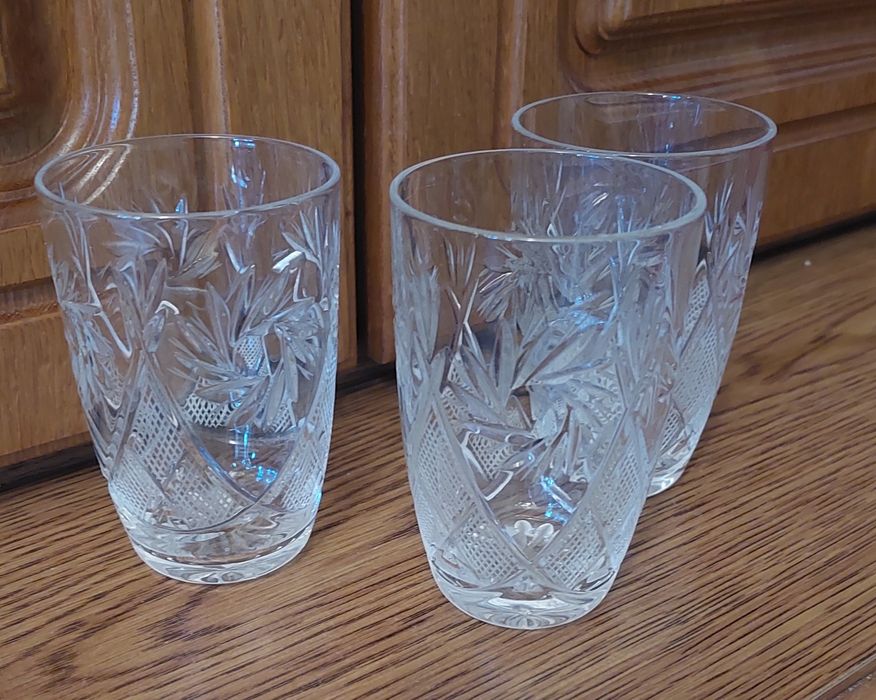 Посуда кружка фужер хрусталь неман винтаж СССР