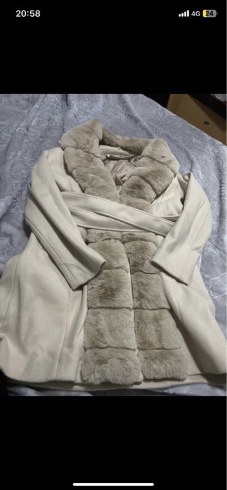 Trench cu blanita detasabila