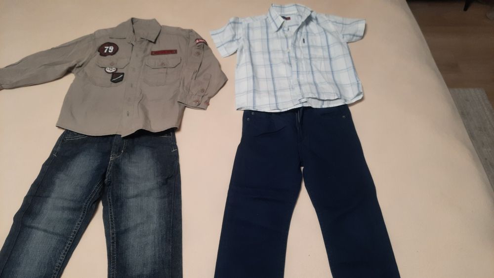 Lot pantaloni baieti 110 cm