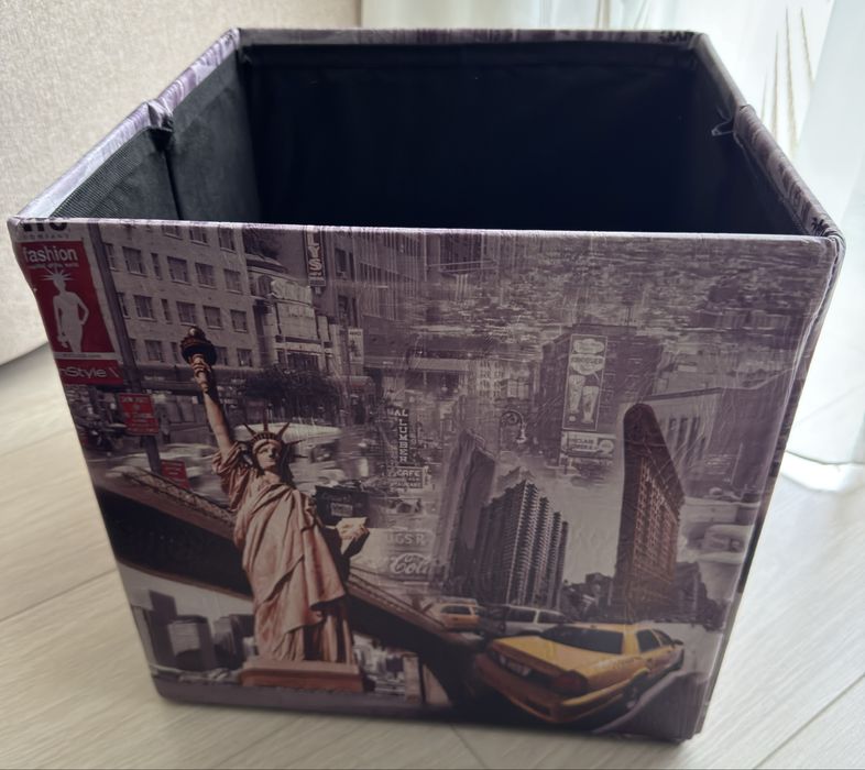 Табуретки с място за съхранение 35х35 см