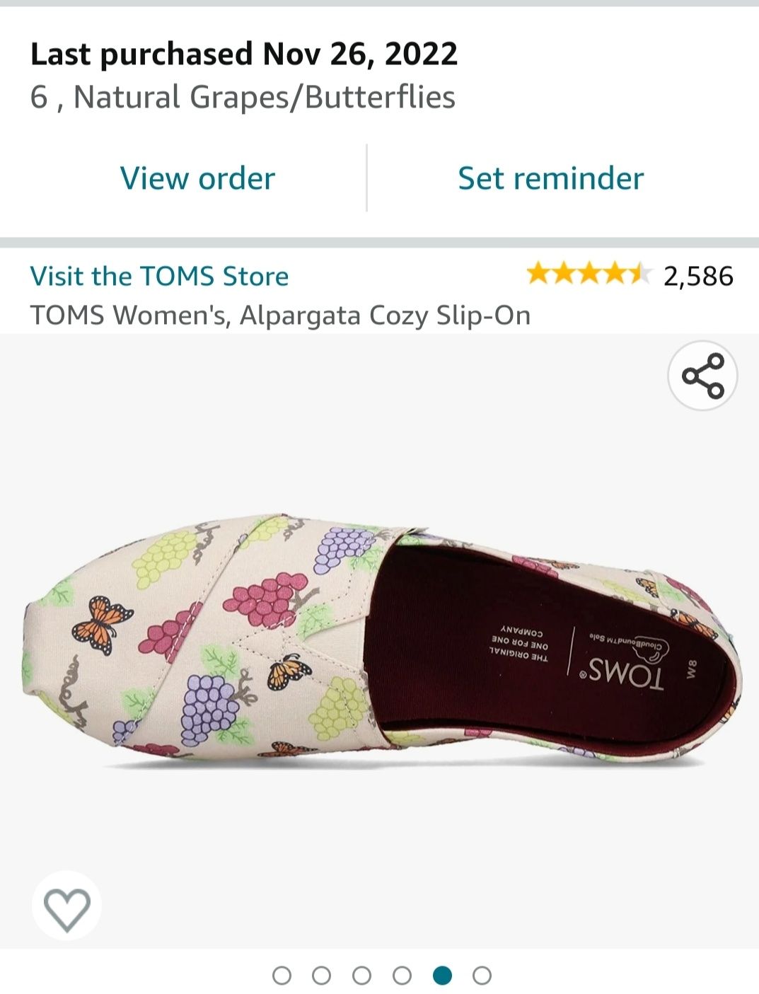 Слип оны Томс Toms женская обувь