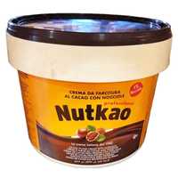 течен шоколад NUTKAO Professional с лешници кофа 3кг внос ИТАЛИЯ