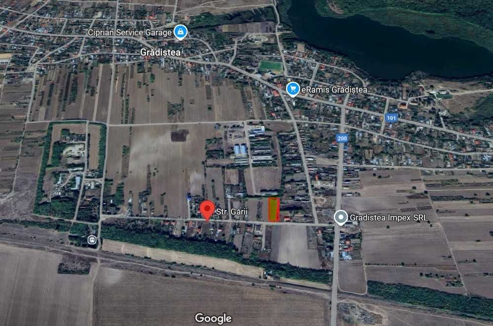 Teren intravilan 1500 mp -Gradistea Ilfov