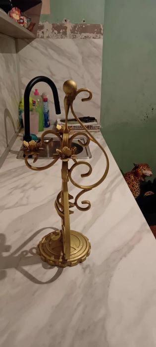 Голям железен свещник, уникат.