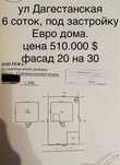 Дагестанакая Продается земельный участок 6 соток