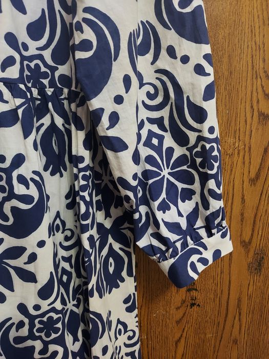 Rochie lungă din bumbac Zara