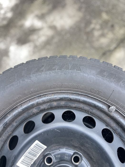 Roți iarnă 4 bucati 195/65R15