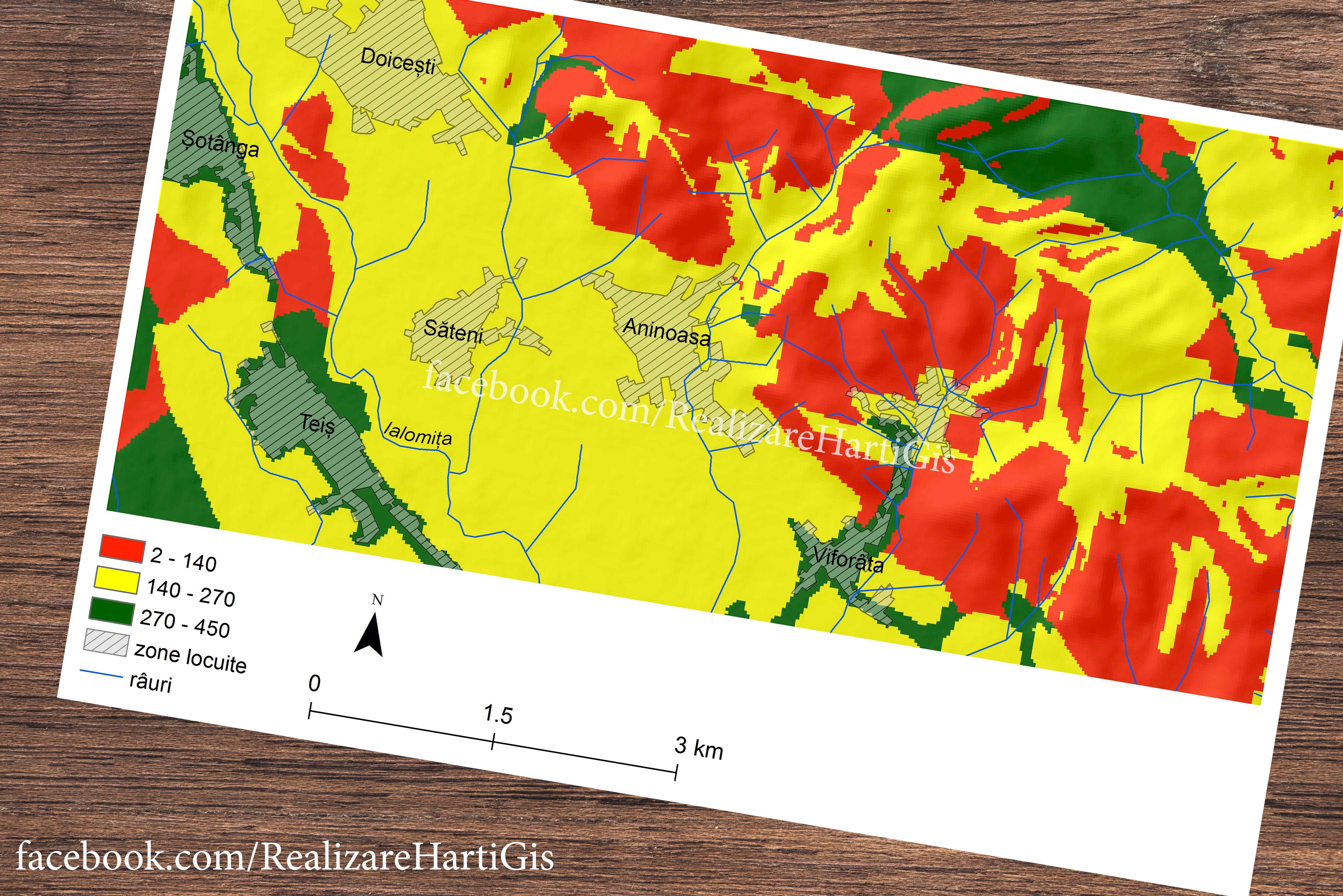 Harti gis licenta/master geografie