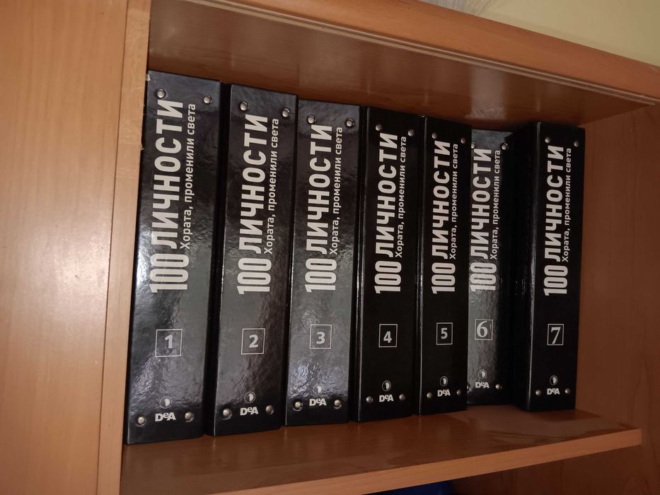 Колекция 100 личности променили света.