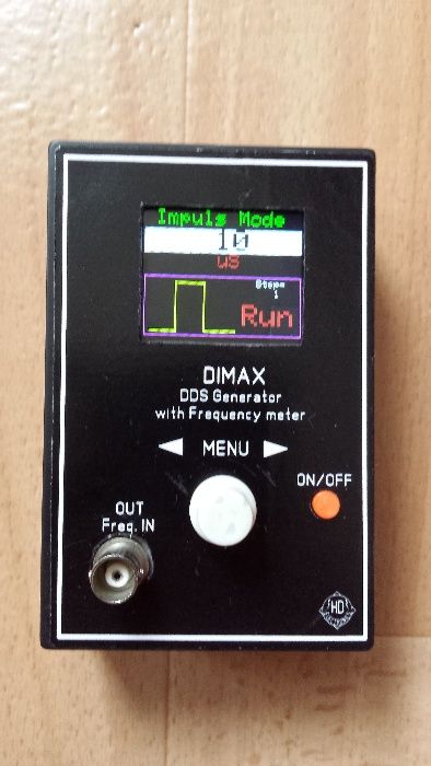 DDS честотен генератор "DIMAX" 0,1Hz-36MHz + честотомер до 160Mhz