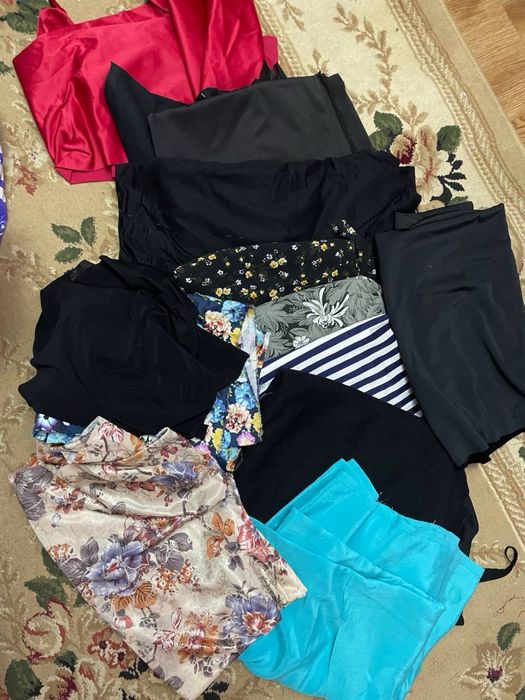 Продам куски тканей разных размеров