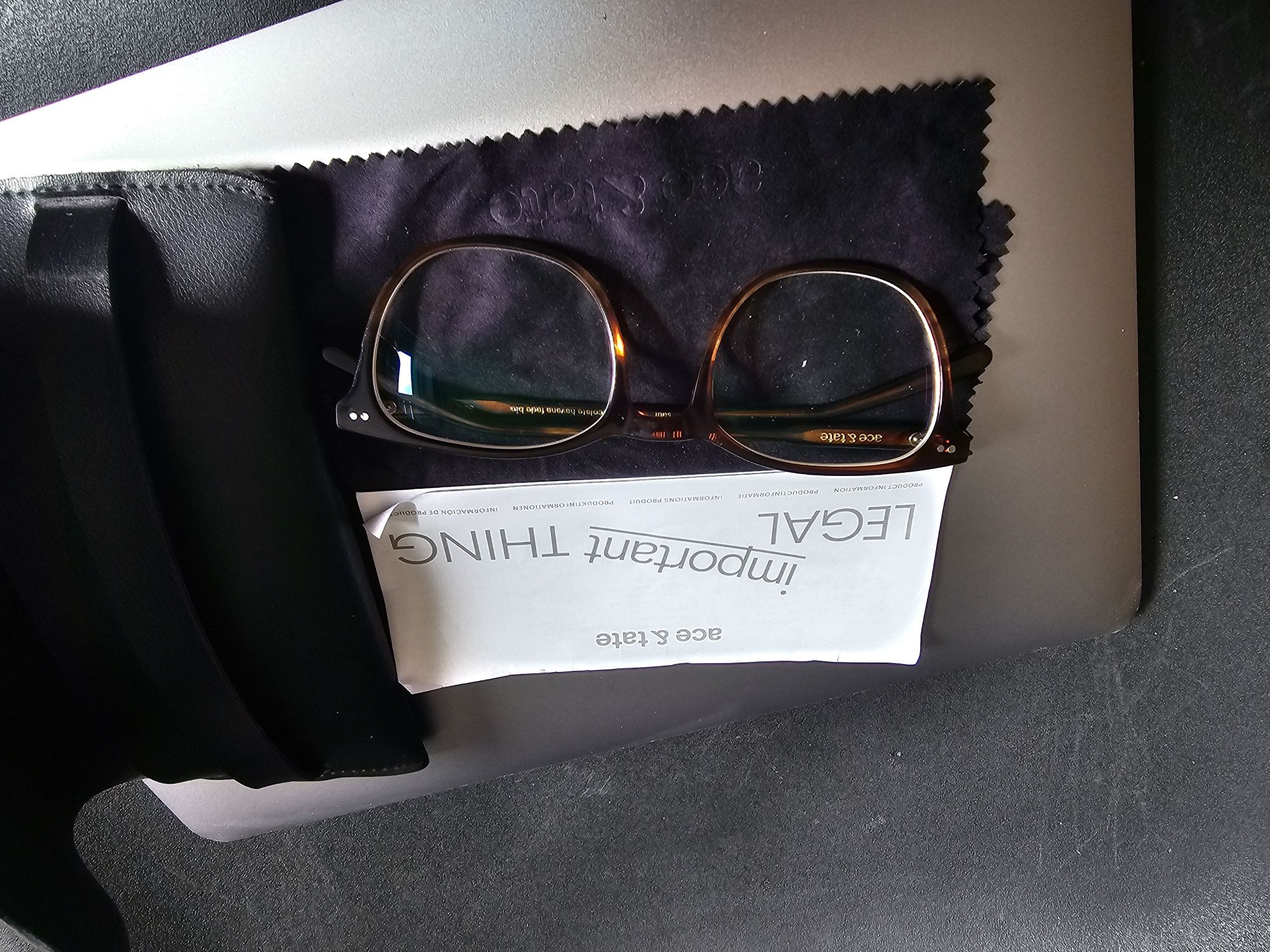 Ochelari vedere Ace&Tate Saul chocolate havana, ca noi, 10/10