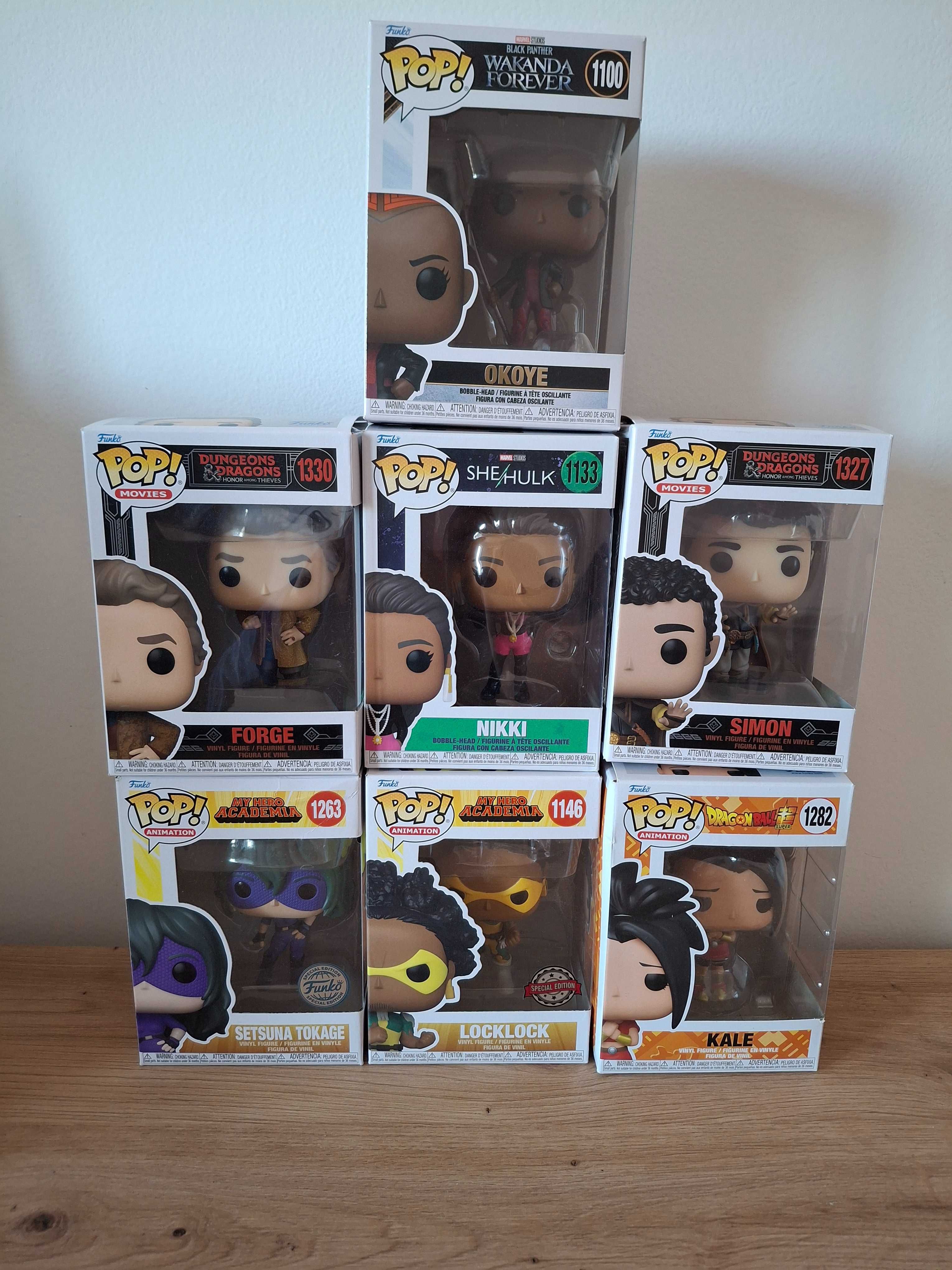 Vand lot cu 7 figurine Funko Pop