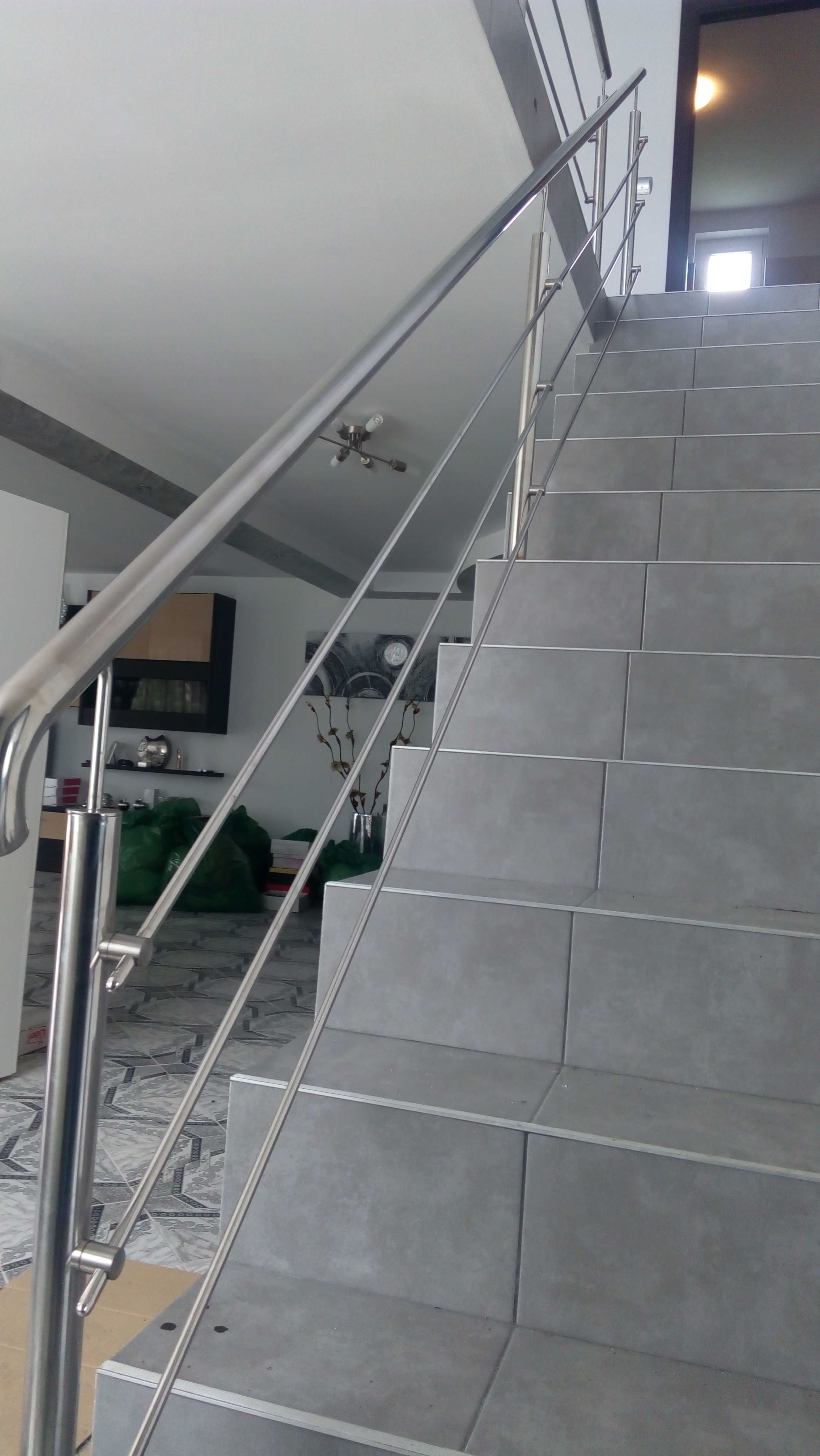 Balustrade din inox, balustrada inox,mana curenta inox