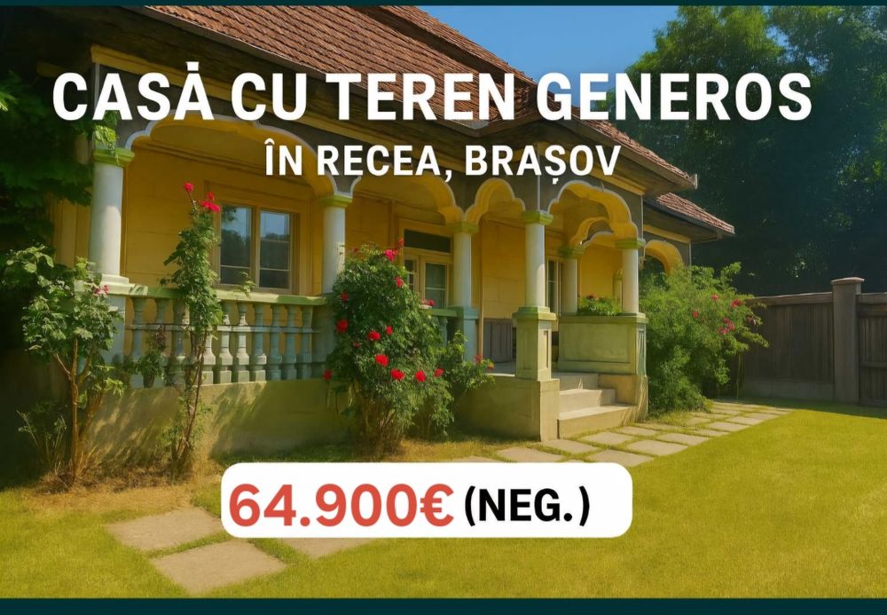 Anunț Vânzare Casă cu Vedere la Munte - Recea, Brașov