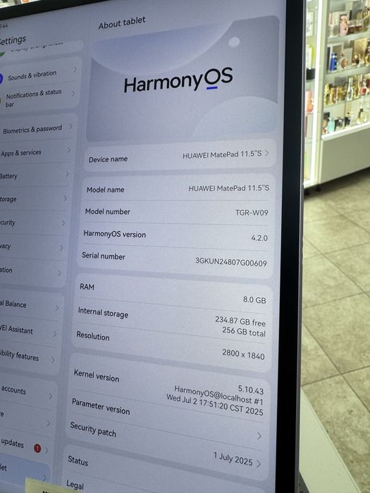 Huawei MATEPAD 11.5 S ca noua