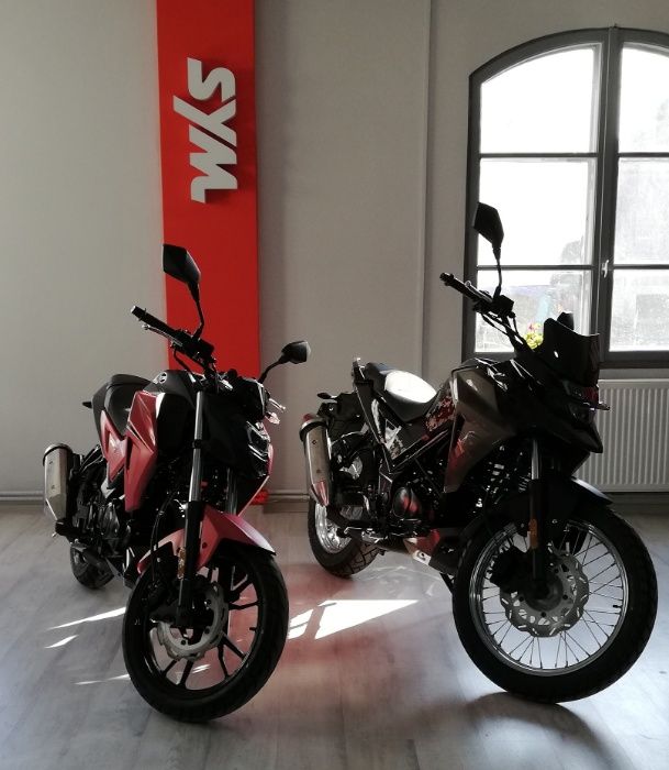 Motocicleta SYM NHT 125cc, ABS,- permis cat. A1 - Rate!