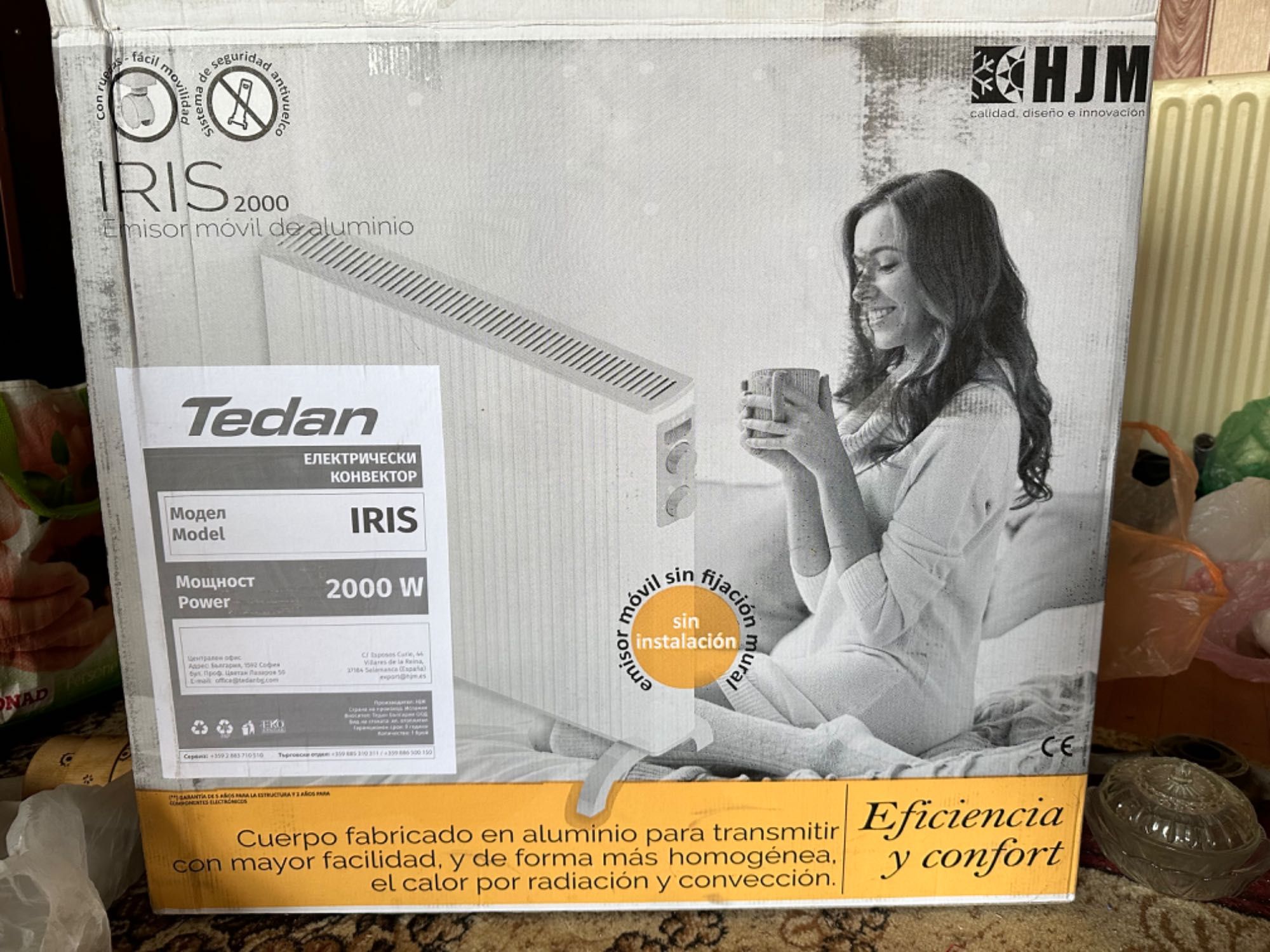 Радиатор НОВ Tedan IRIS 2000w