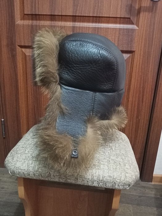 Мужская шапка-ушанка