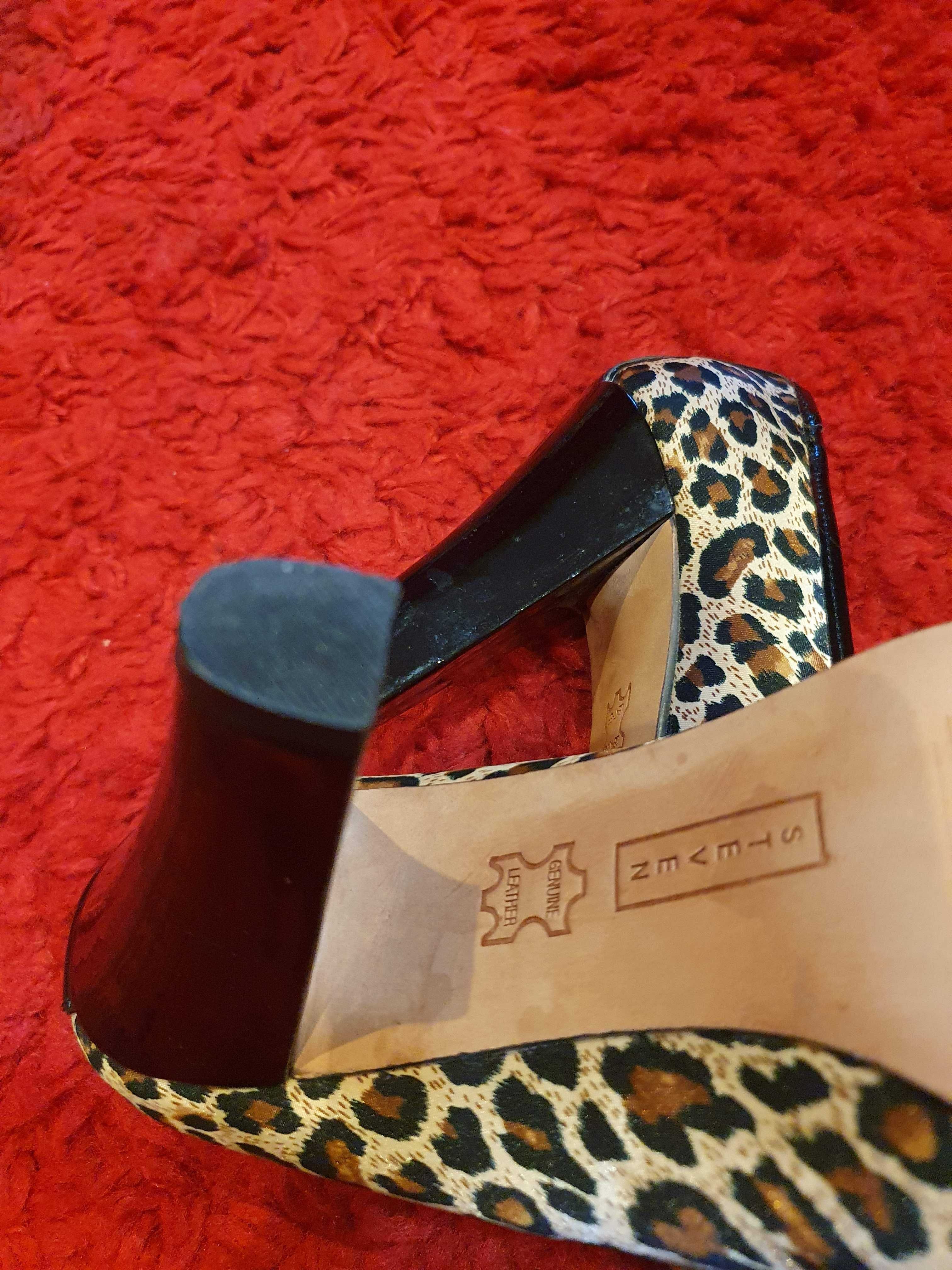 Pantofi dama toc piele naturala 38