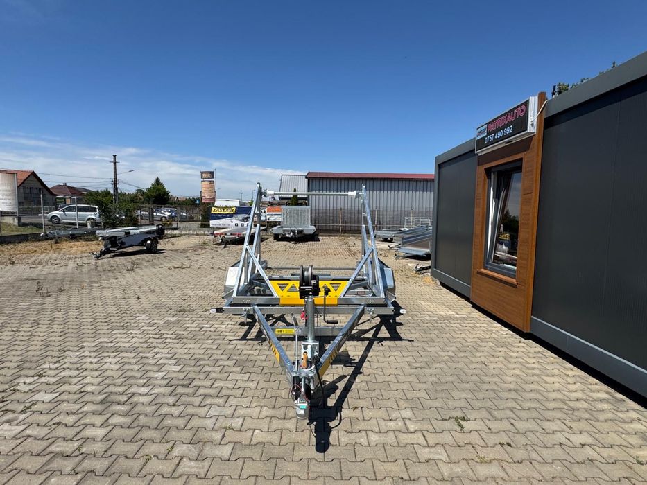 Remorca Lorries transport tambur cablu/teava 2 axe 3,5t  2025 noua