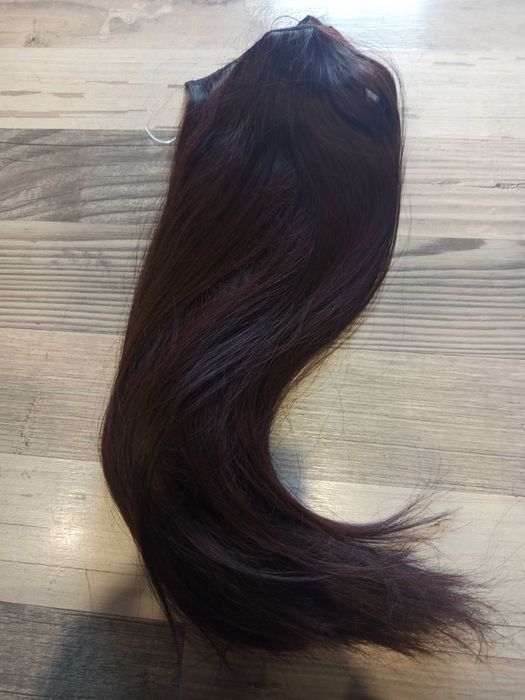 Естествена коса кестенява