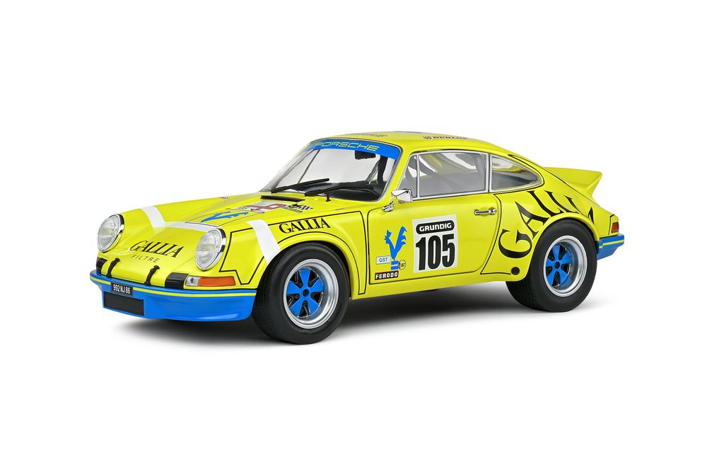 Macheta auto Porsche 911 RSR TOUR DE France  1973  1:18 Solido