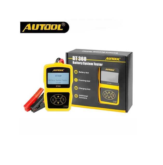 Tester profesional acumulator auto Autool BT360