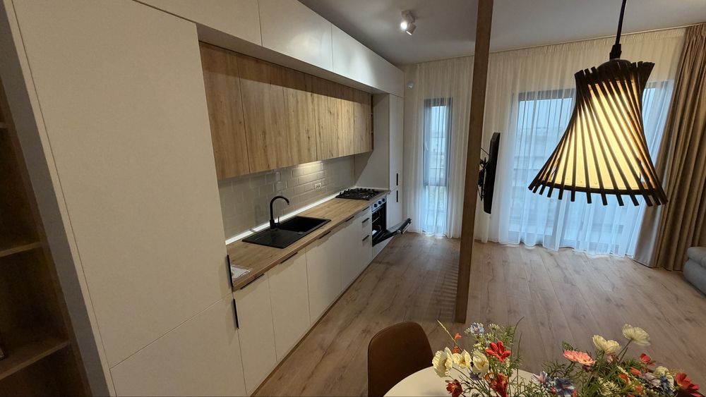 Apt 2 camere/Parcare 2 locur/Prima inchiriere/Tunari/ Darwin Residence