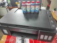 Пищевой принтер МФУ CANON G3411 с WiFi и комплектом чернил