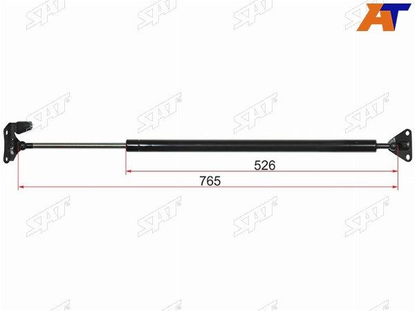 Амортизатор крышки багажника Toyota Hiace