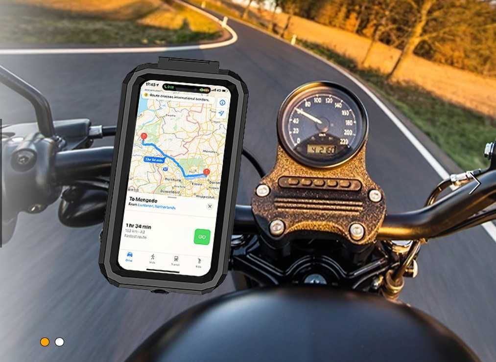 Faneam Bike Водоустойчив регулируем държач за смартфон за мотоциклети
